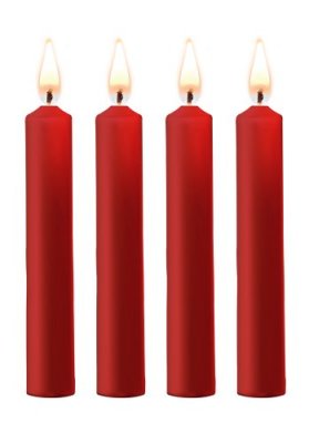 BDSM Vaxljus Röda 4-pack