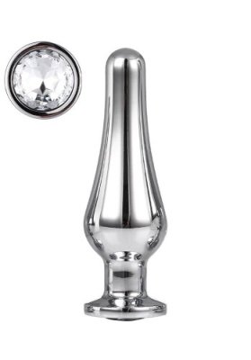 Gleaming Love Small Pleasure Plug, Silver