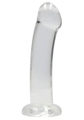 Crystal Clear non realistic dildo 17 cm