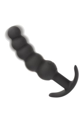Vibrerande analplugg med kulor