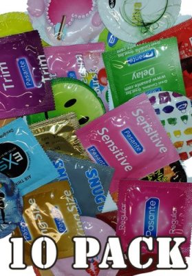 Gott & Blandat 10 Pack blandade kondomer