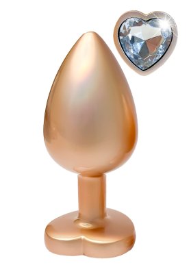Gleaming Love Pearl Plug Large, Champagne