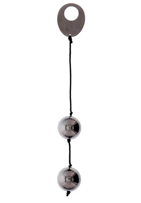 Domino Metallic Balls Chrome Black