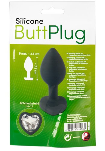 Analplugg med smyckessten