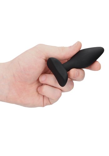 Svart Analplugg 8 cm
