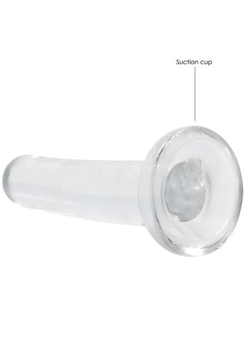 Crystal Clear non realistic dildo 13 cm