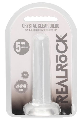 Crystal Clear non realistic dildo 13 cm